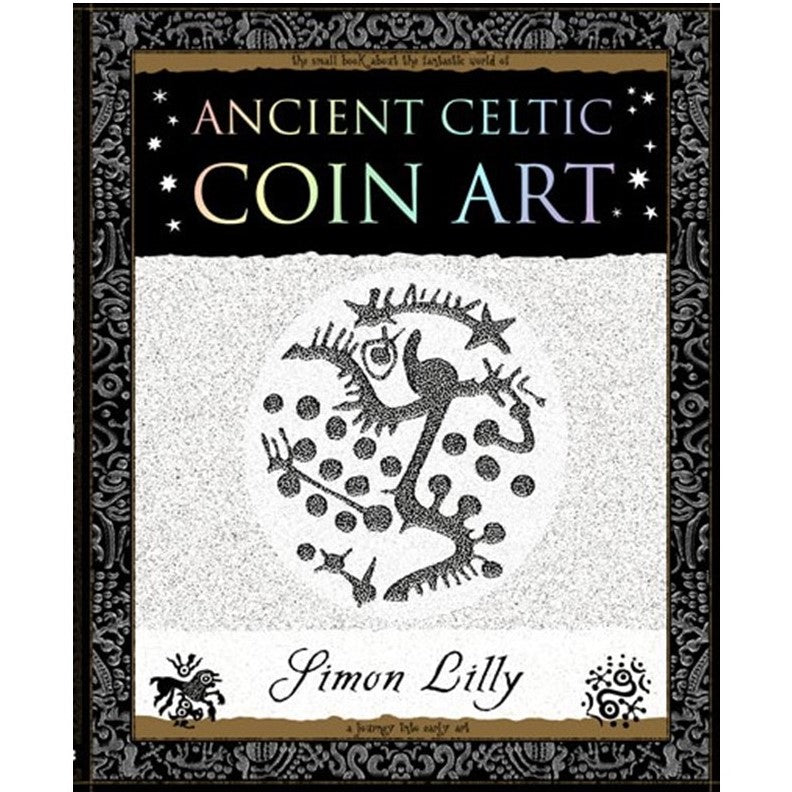 Ancient Celtic Coin Art - Little Wooden Book